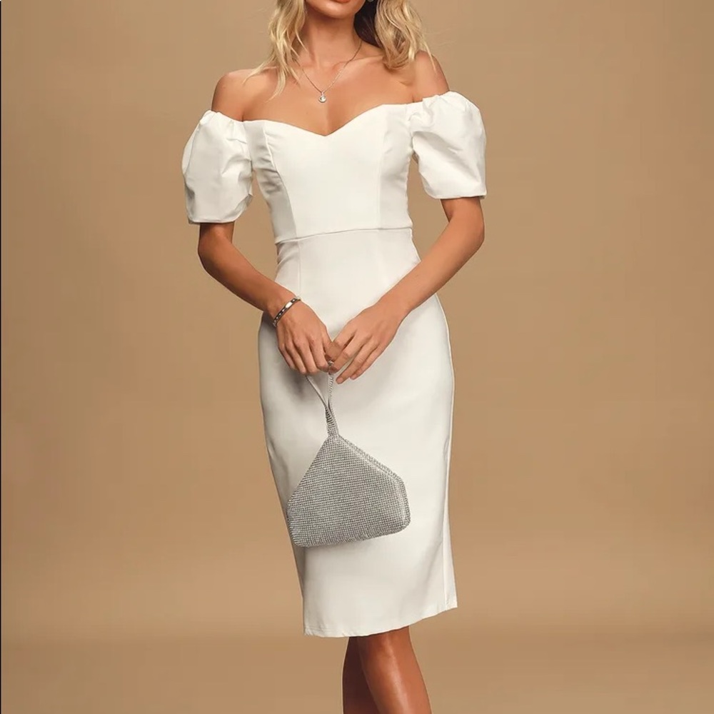 LULUs White Dress